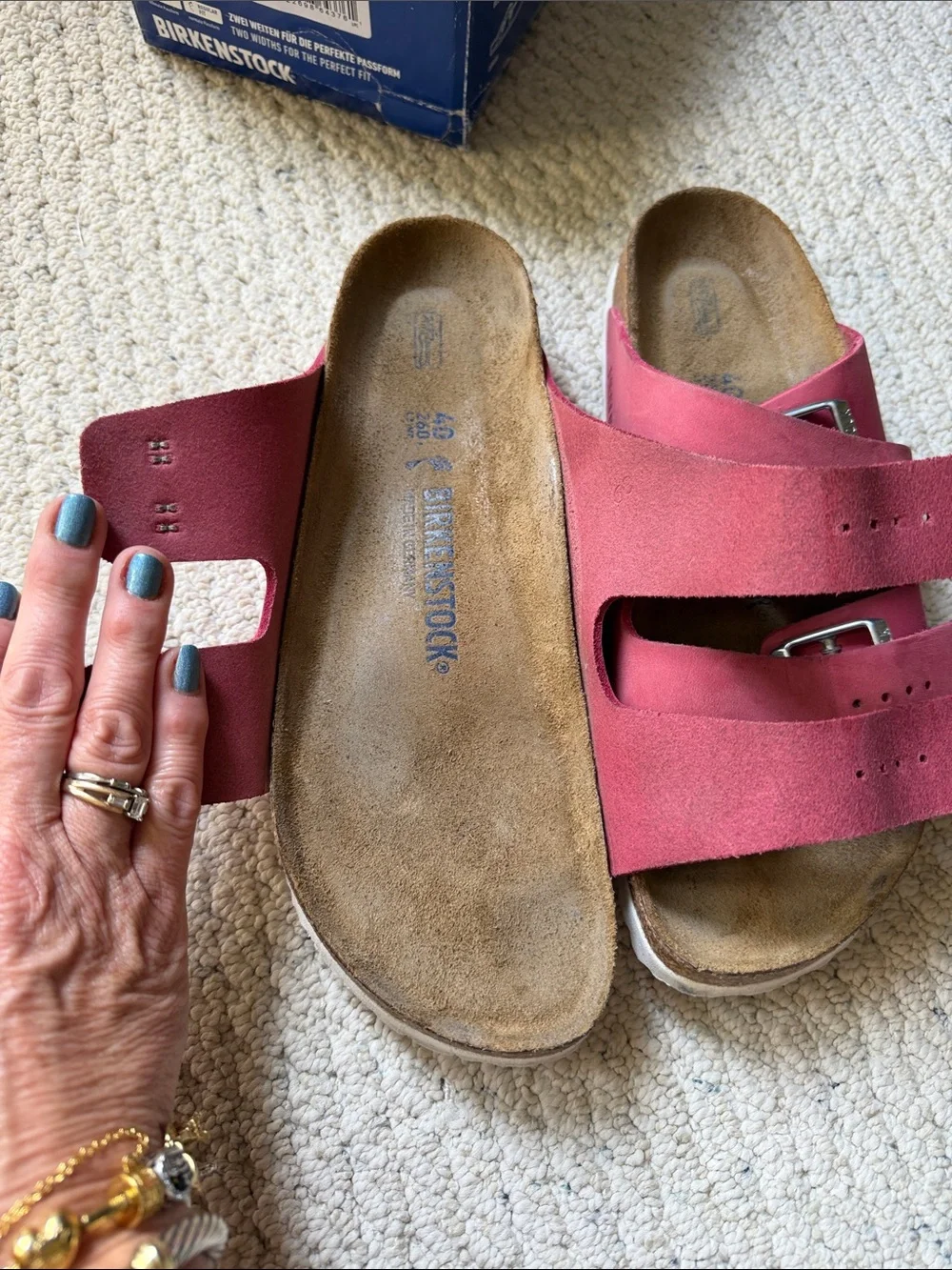 Birkenstock reposhing this